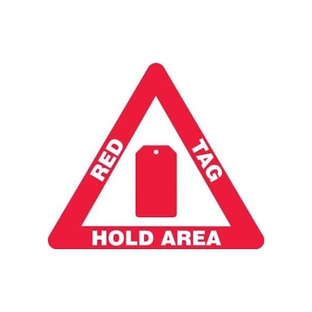 Accuform SLIPGARD TRIANGLE FLOOR SIGN RED PSR803 PSR803